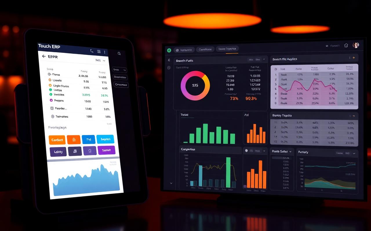 Restaurant ERP product interface