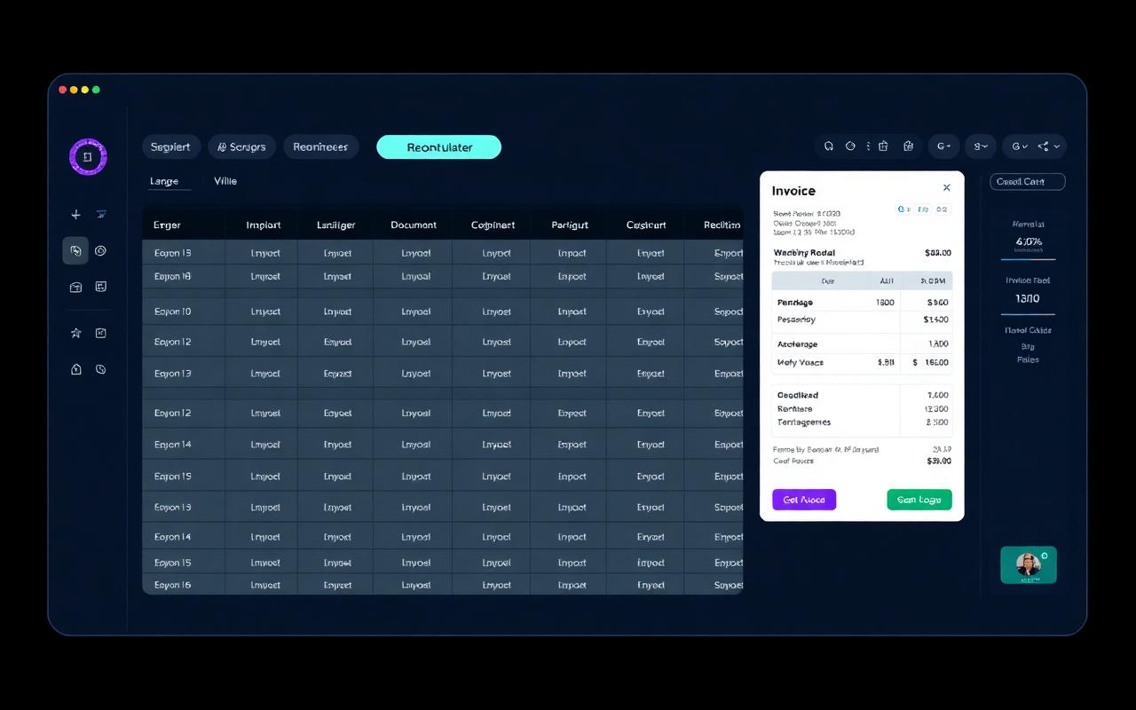 Fibu product interface