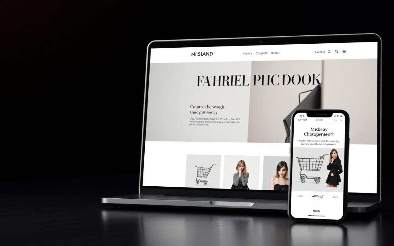 Fashion Commerce product interface
