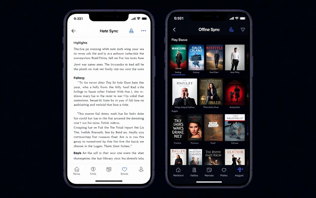 Book Platform product interface